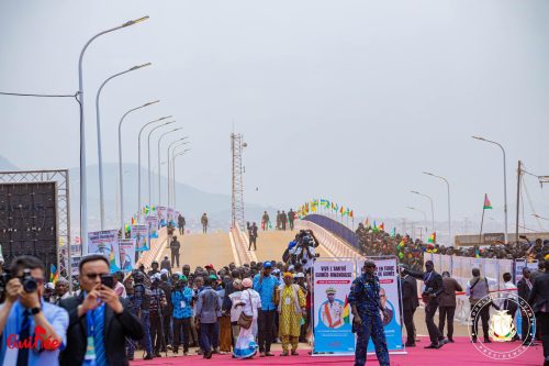 Inauguration : L’échangeur de Kagbélen porte le nom ‘’Paul Kagamé’’