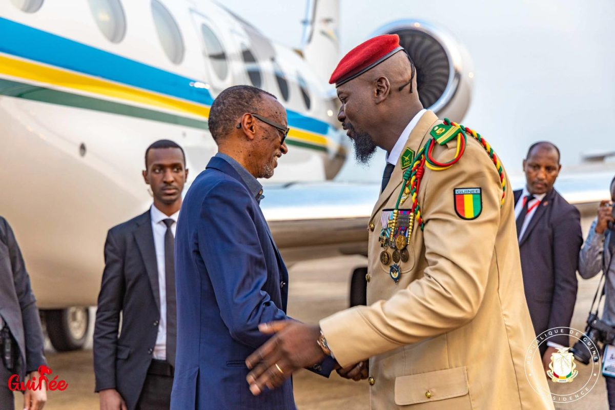 Visite officielle : Le Président Kagamé à Conakry