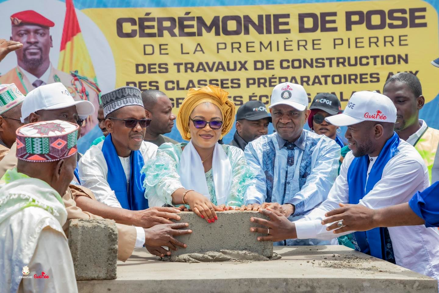 Accès aux grandes écoles : le Gouvernement pose la première pierre des classes préparatoires à Dalaba