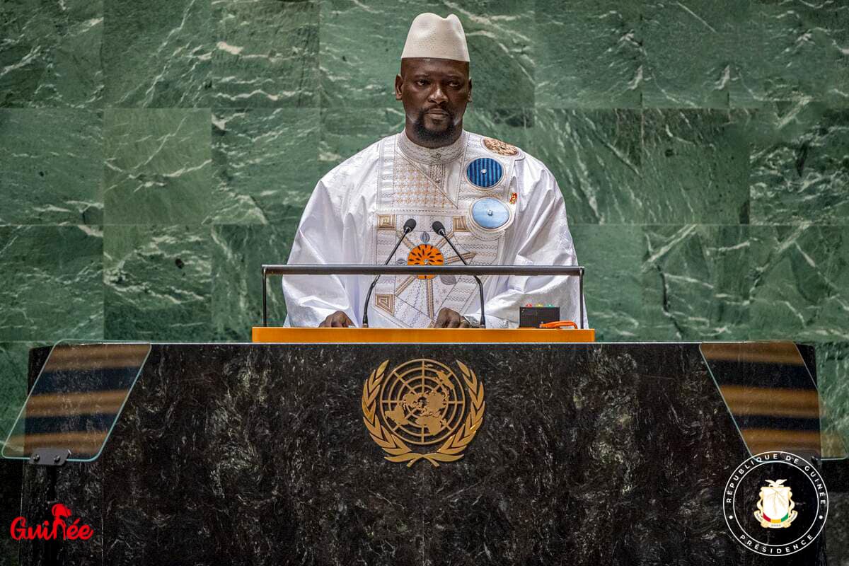 Discours de son Excellence Colonel Mamadi DOUMBOUYA a la tribune des Nations Unies (ONU)