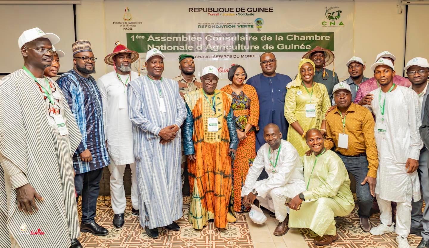 Le premier ministre a préside la 1ere assemblée consulaire de la chambre nationale de l’agriculture de guinée