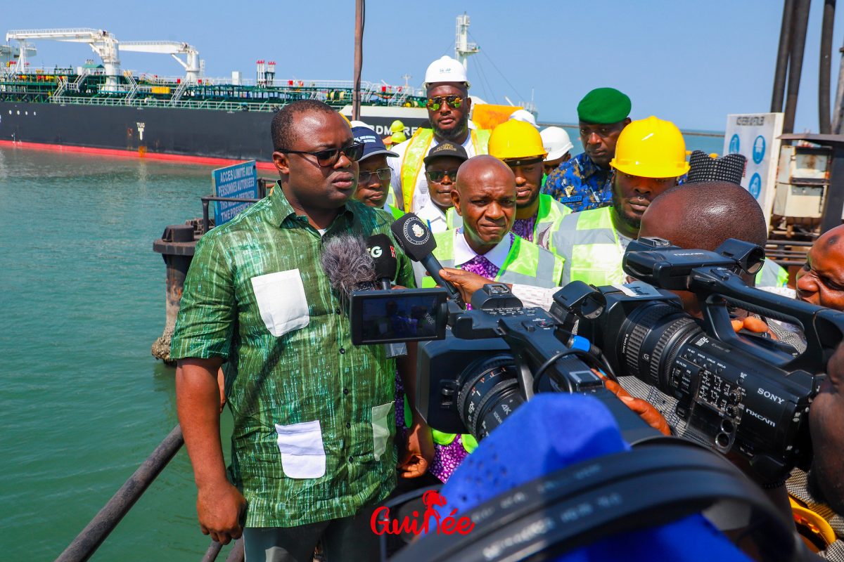 Port autonome de Conakry : arrivée d’un navire d’essence
