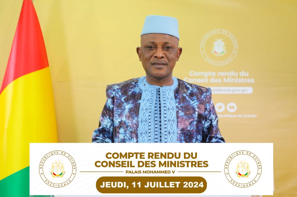 Compte rendu de la session ordinaire du conseil des ministres du jeudi 11 juillet 2024