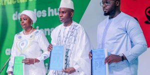MSHP/SIMANDOU 2040: Cérémonie de signature des contrats de construction de 50 structures sanitaires dans les huit régions administratives