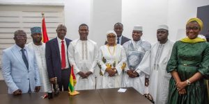 Ministère de l’Energie : Installation des membres du Gouvernement : Namory Camara passe le témoin à Laye Sékou Camara