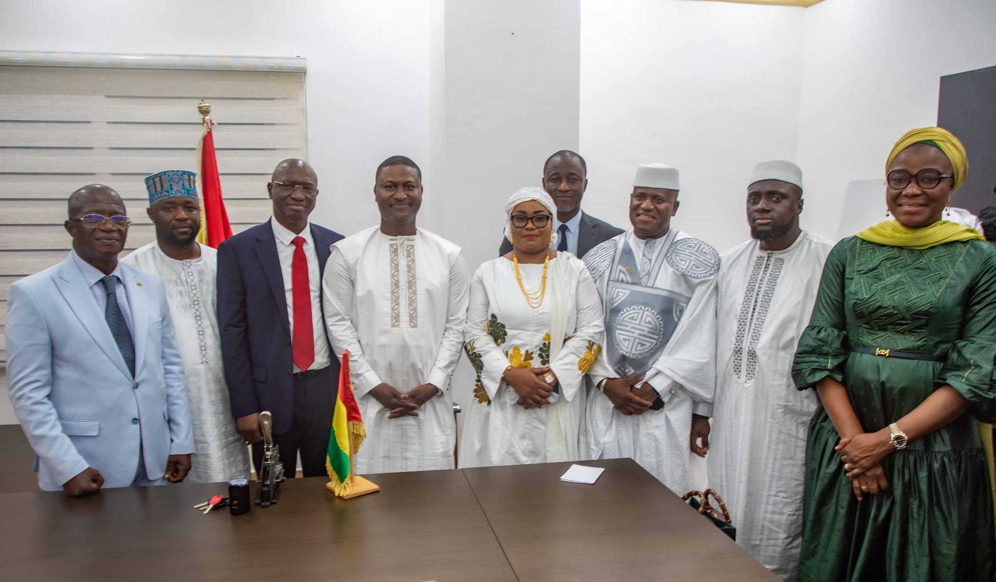 Ministère de l’Energie : Installation des membres du Gouvernement : Namory Camara passe le témoin à Laye Sékou Camara