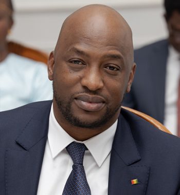 M.Moussa Cissé - Ministre de l’économie et des finances